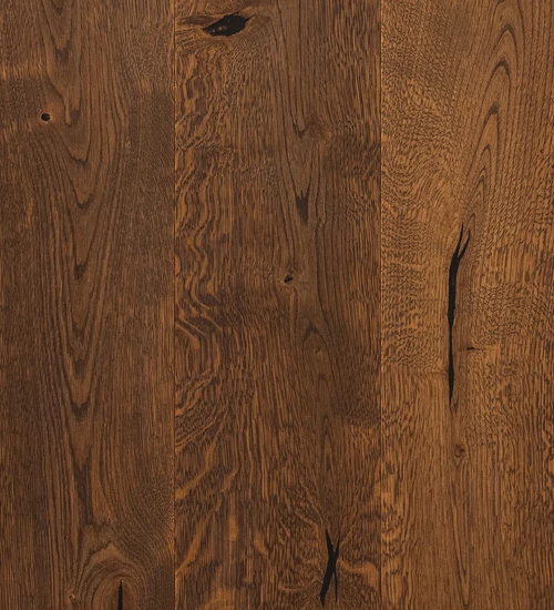 Dřevěná podlaha COFFEE LATTE Rustic – střední – kartáčovaná, tmelená, podmořená