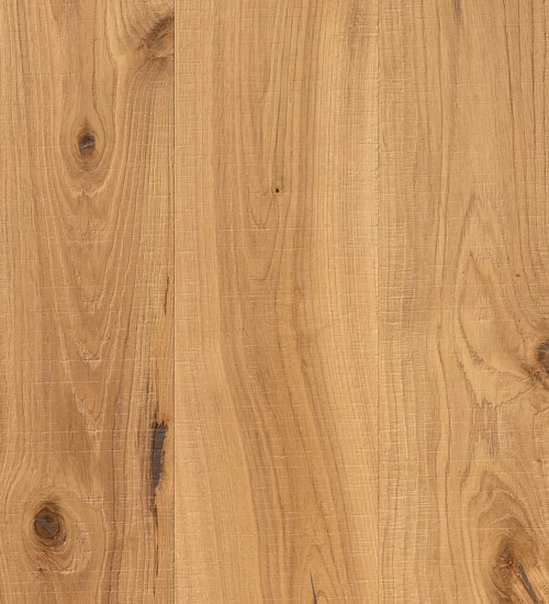 Dřevěná podlaha PURE MATNÁ Rustic – střední – tmavě hnědý tmel, kartáčovaná, katrovaná