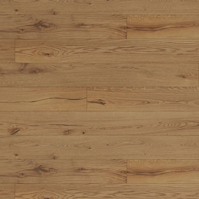 Dřevěná podlaha NORDIE SUN Rustic – střední, kartáčovaná, tmelená