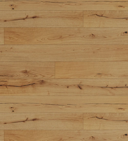 Dřevěná podlaha PURE LESKLÁ Rustic – výrazný, kartáčovaná, tmelená